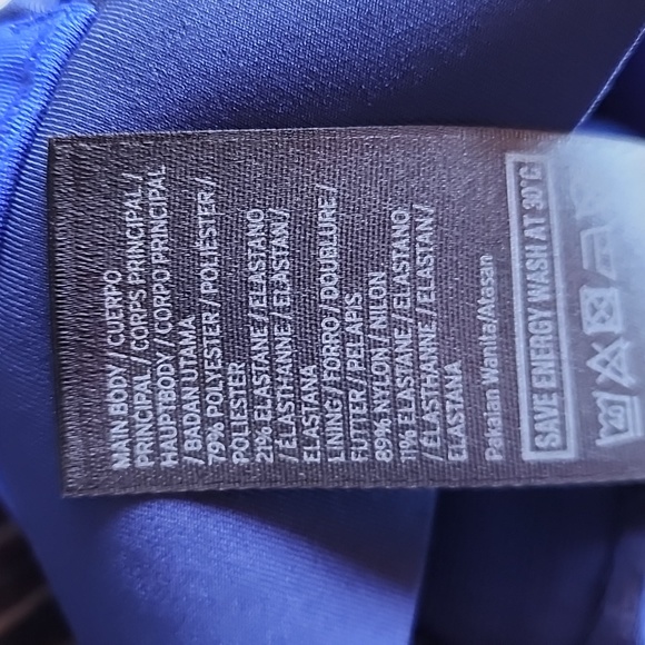 Ivy Park Sports Bra Blue sz S Women's - Picture 5 of 6